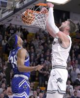 Iowa blows by USU on hardwood in second half