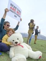 Bear cub crusade: Protesters return to Baby Animal Days