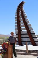 New sculpture at Golden Spike park honors unsung heroes of railroad