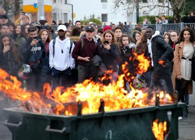 APTOPIX France Protests