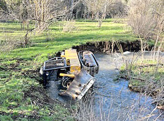stolen trail dozer
