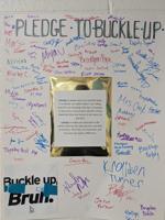 Bear Lake High School students pledge to wear seat belts following seat belt safety campaign